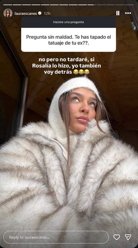 Laura Escanes parla sobre el tatuatge de Risto Mejide / Instagram