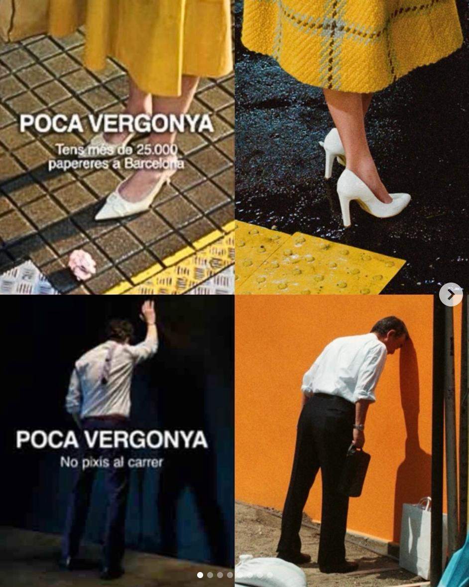 Un fotógrafo japonés denuncia posible plagio en la campaña "Poca vergonya" del Ayuntamiento de Barcelona