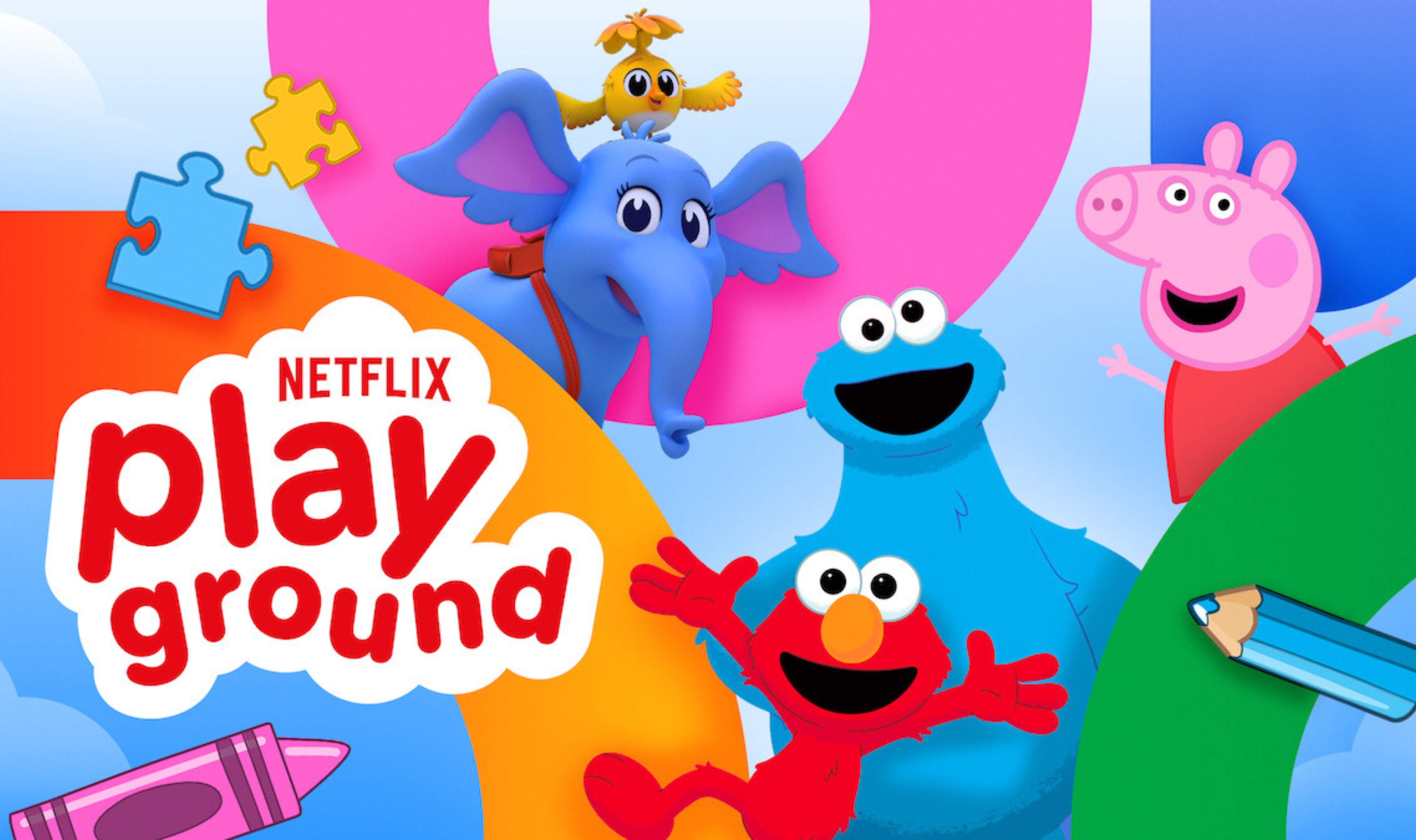 Netflix Playground es la nueva app de juegos para niños con personajes populares de Barrio Sésamo o Peppa Pig