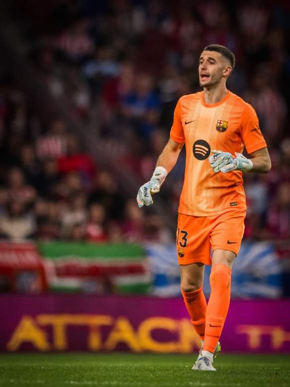 Joan Garcia, listo para el Barça Atlético de Madrid de Champions IG Joan Garcia, listo para el Barça Atlético de Madrid de Champions IG
