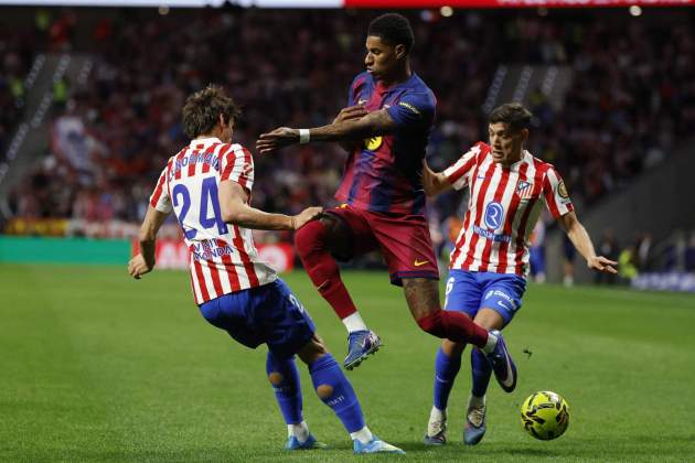 Marcus Rashford Barça Atlético de Madrid / Foto: EFE