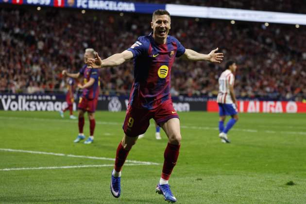 Robert Lewandowski Barça / Foto: EFE