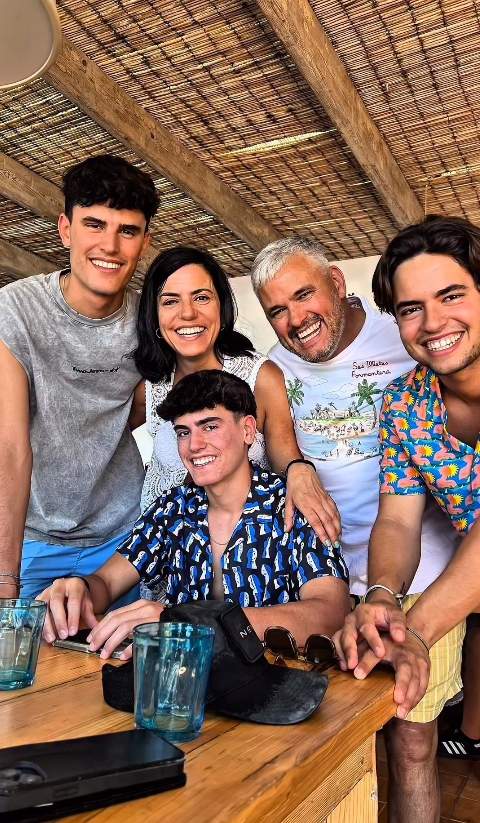 La familia de Nandu Jubany al completo / Instagram 