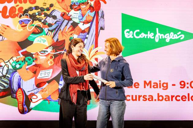 Relleu Fundacio Xana a Fundacio Cruyff La Cursa El Corte Inglés