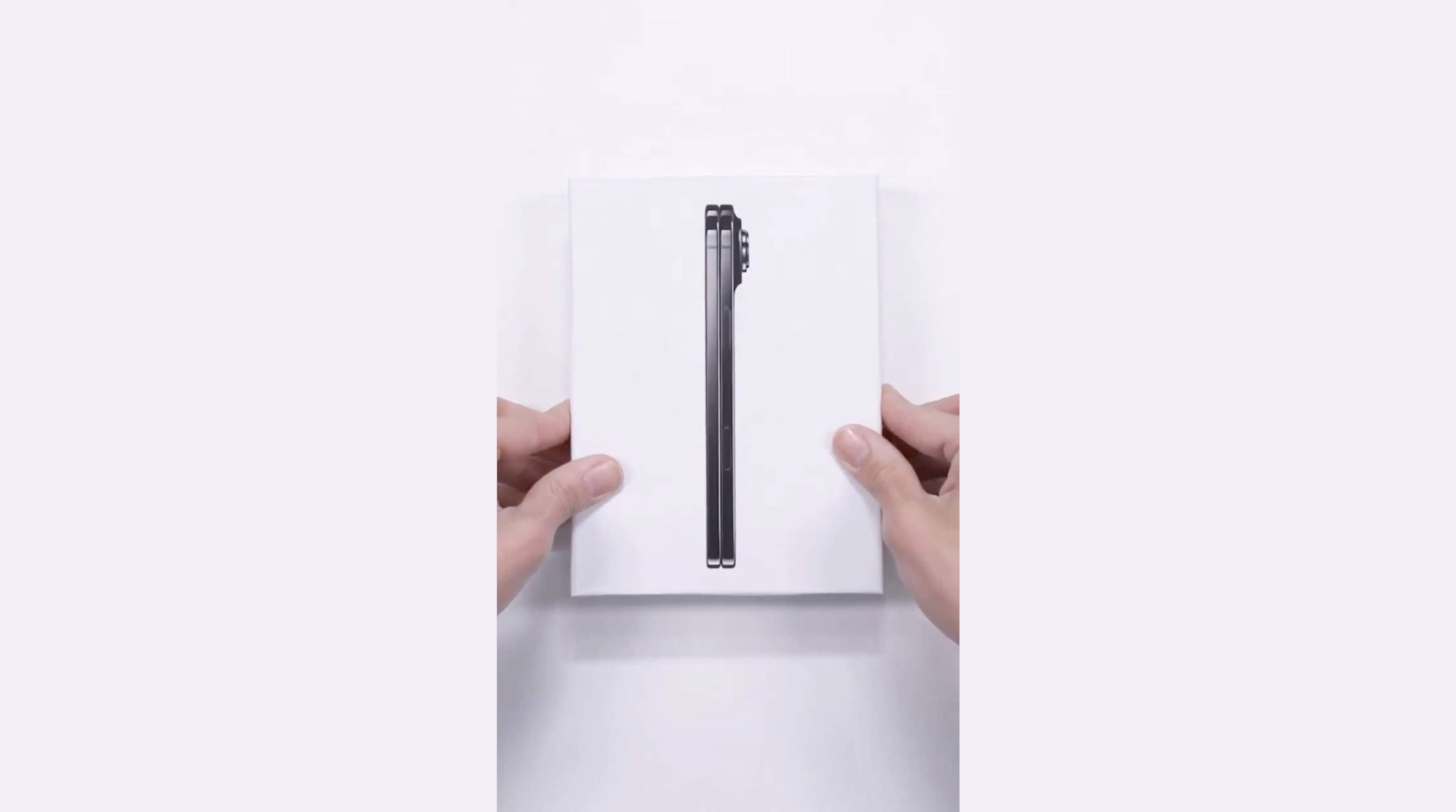 iPhone plegable caja