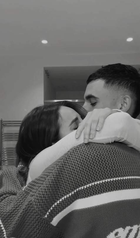 Luna Serrat y Dani Ceballos / Instagram 