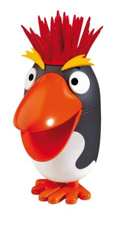 El tucán Punky, un helado de La Menorquina. El tucán Punky, un helado de La Menorquina.