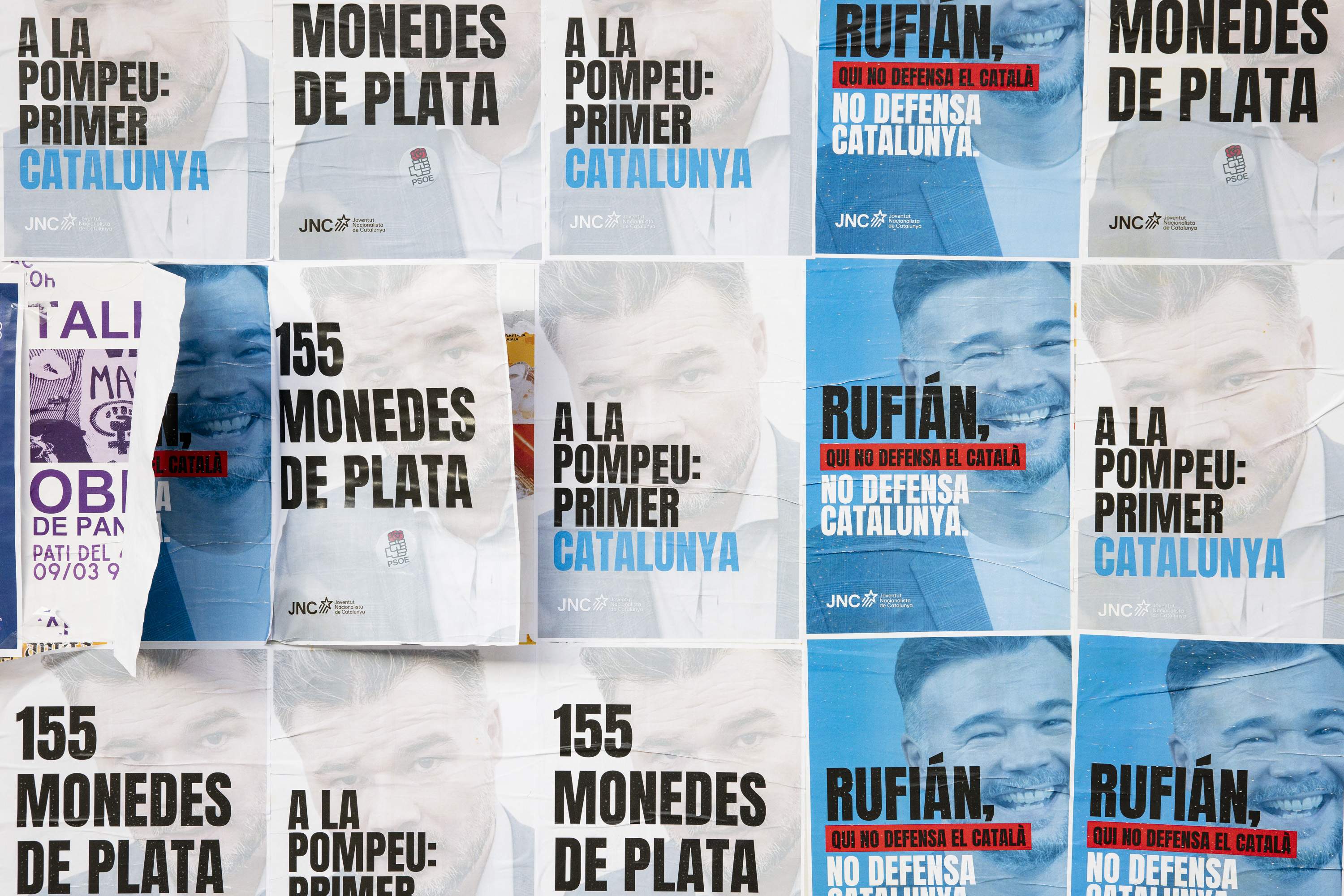 La JNC calienta el debate Rufián-Montero y ERC se rebota: "155 monedas de plata"