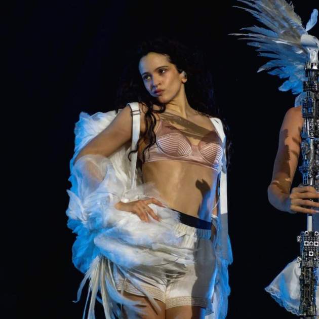 Rosalía actuando en Lisboa / Instagram @ines.photography_ Rosalía actuando en Lisboa / Instagram @ines.photography_