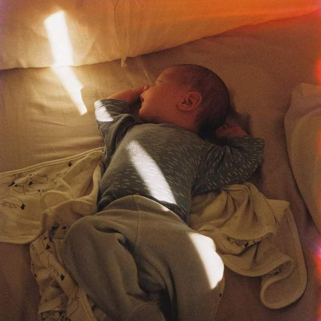 La foto que ha compartit Rocío Aguirre del seu nadó / Instagram