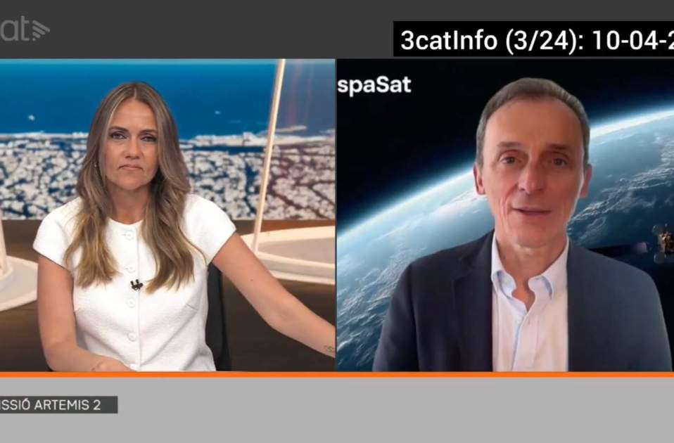 Sheila Allen i Pedro Duque, 3CatInfo