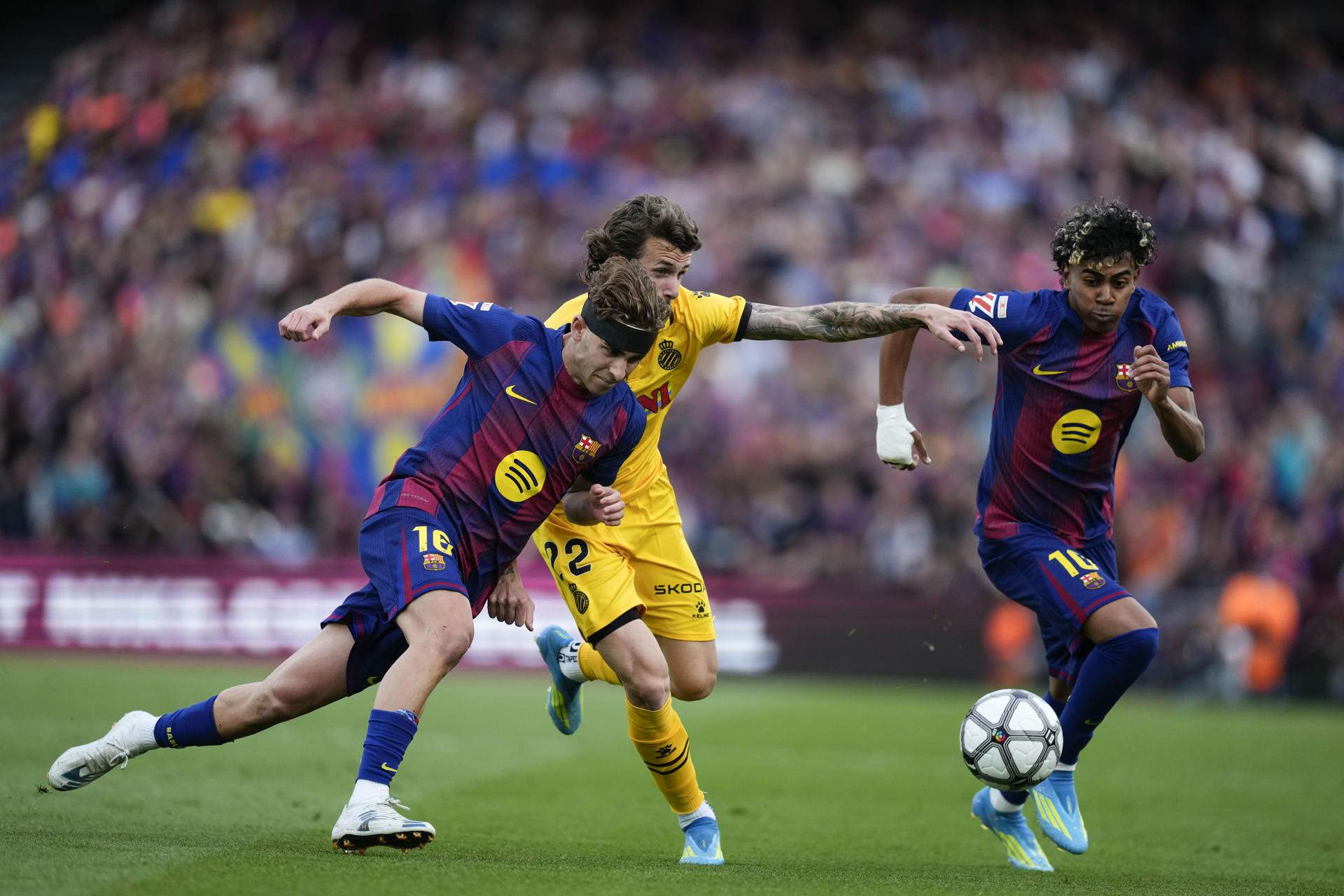 Las notas del Barça - Espanyol de LaLiga EA Sports: dos excelentes brillantes y un único señalado