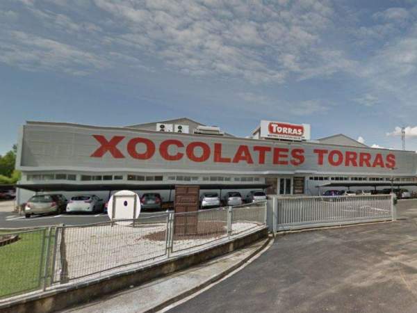 Fábrica de Chocolates Torras, en Cornellà del Terri (Girona)