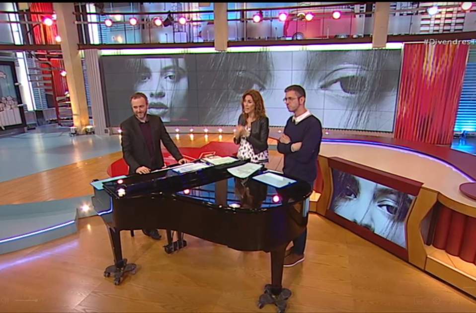 Helna G. Melero anuncia Rosalia sense ella a plató, TV3 Helna G. Melero anuncia Rosalia sense ella a plató, TV3