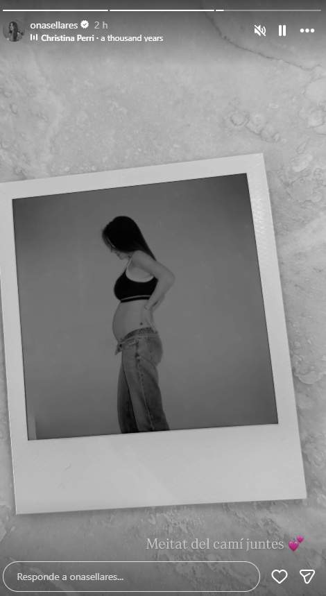 El hijo de Ter Stegen y Ona será una niña, Instagram