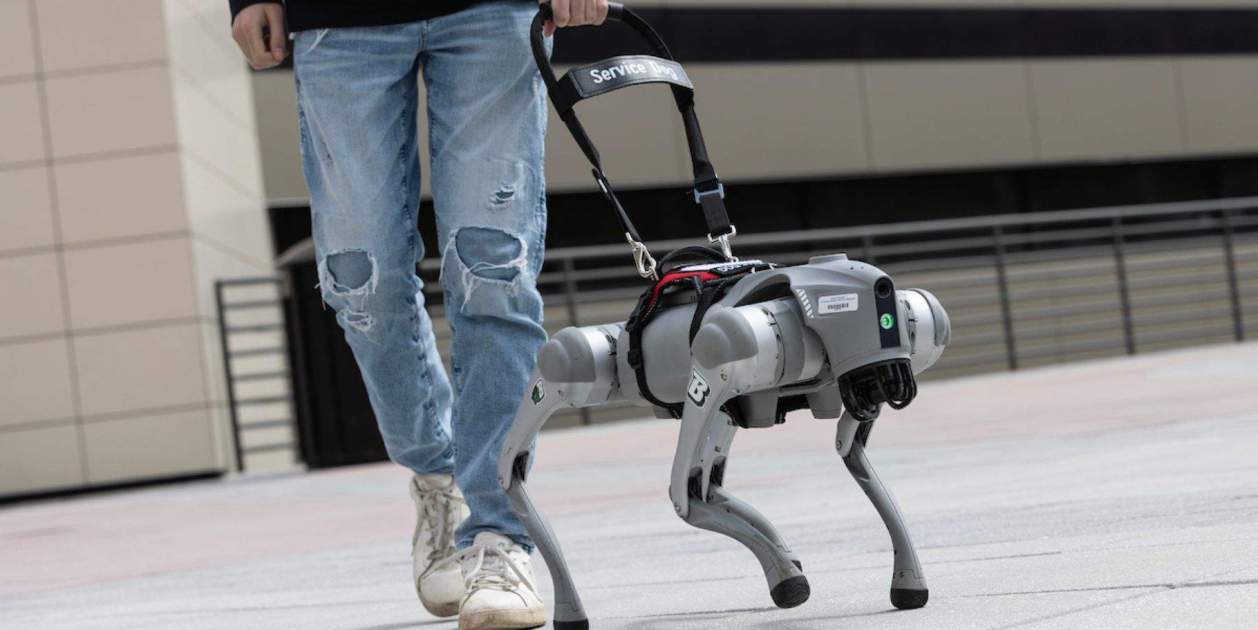 Este perro robot con IA quiere sustituir a los perros guía ofreciendo algo que estos no pueden