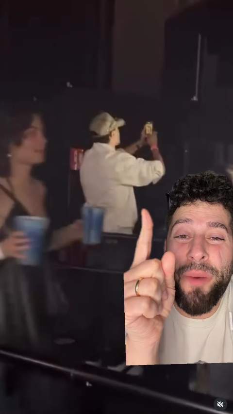 Noah Luis Brown al concert de Bad Gyal / Instagram