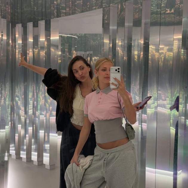 Goicoechea y Timofeeva en Miami / Instagram Goicoechea y Timofeeva en Miami / Instagram