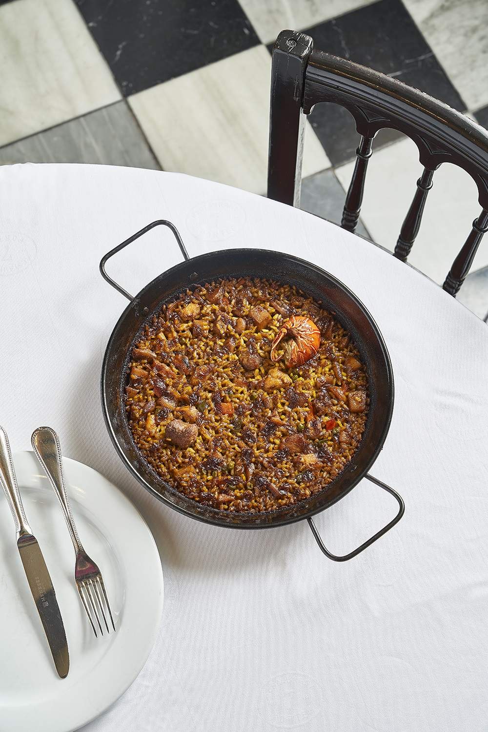 Los arroces favoritos de Sergio Dalma se preparan en un histórico restaurante de Barcelona