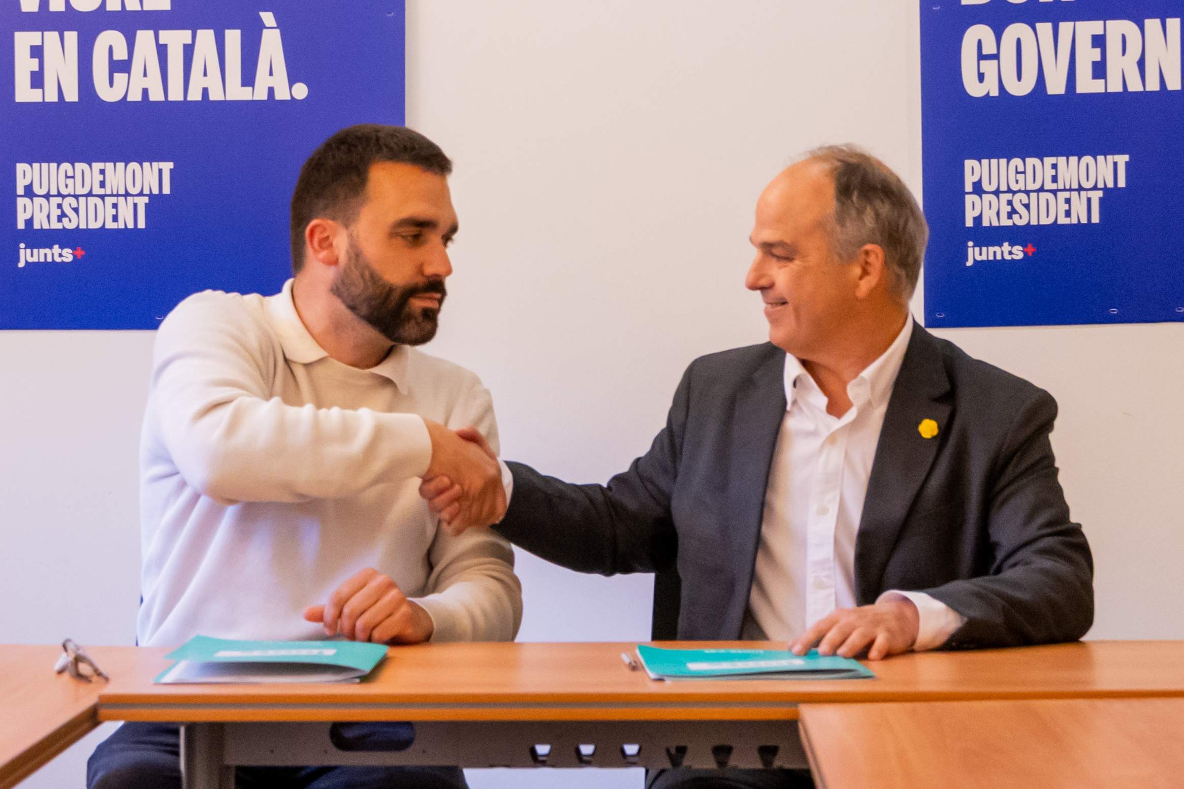Junts y Impulsem Penedès rubrican el acuerdo para las municipales de 2027