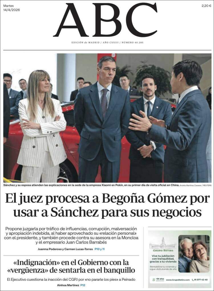 'ABC', 14 d'abril de 2026