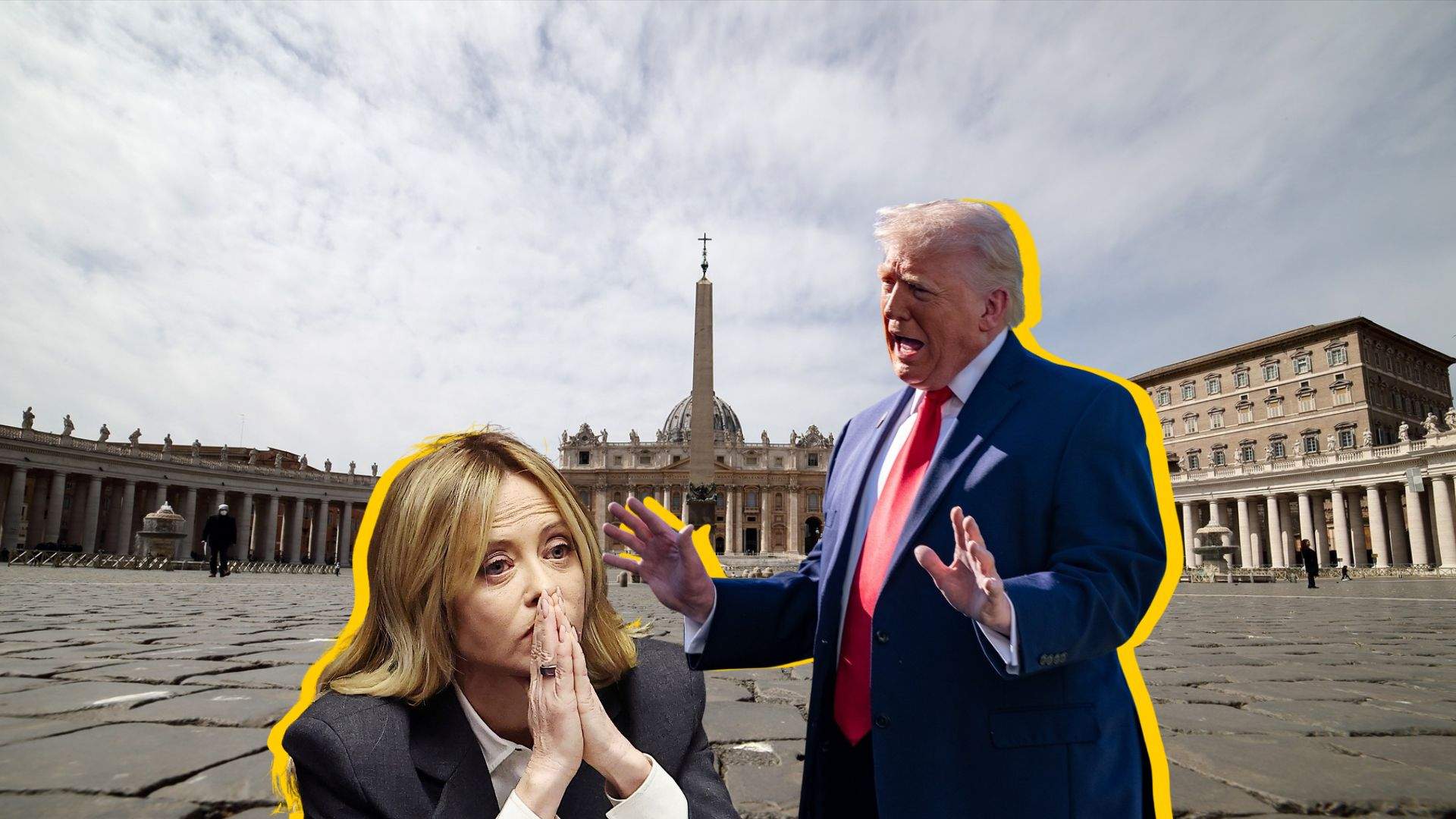 Escalada de retrets entre Trump i Meloni pels atacs al papa: "La inacceptable és ella, estic impactat"