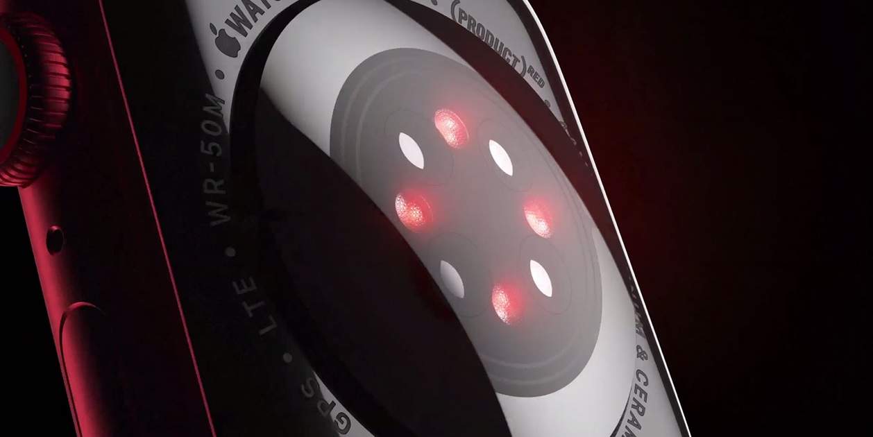 Per què el sensor de l'Apple Watch s'il·lumina de vegades en verd i d'altres vegades en vermell