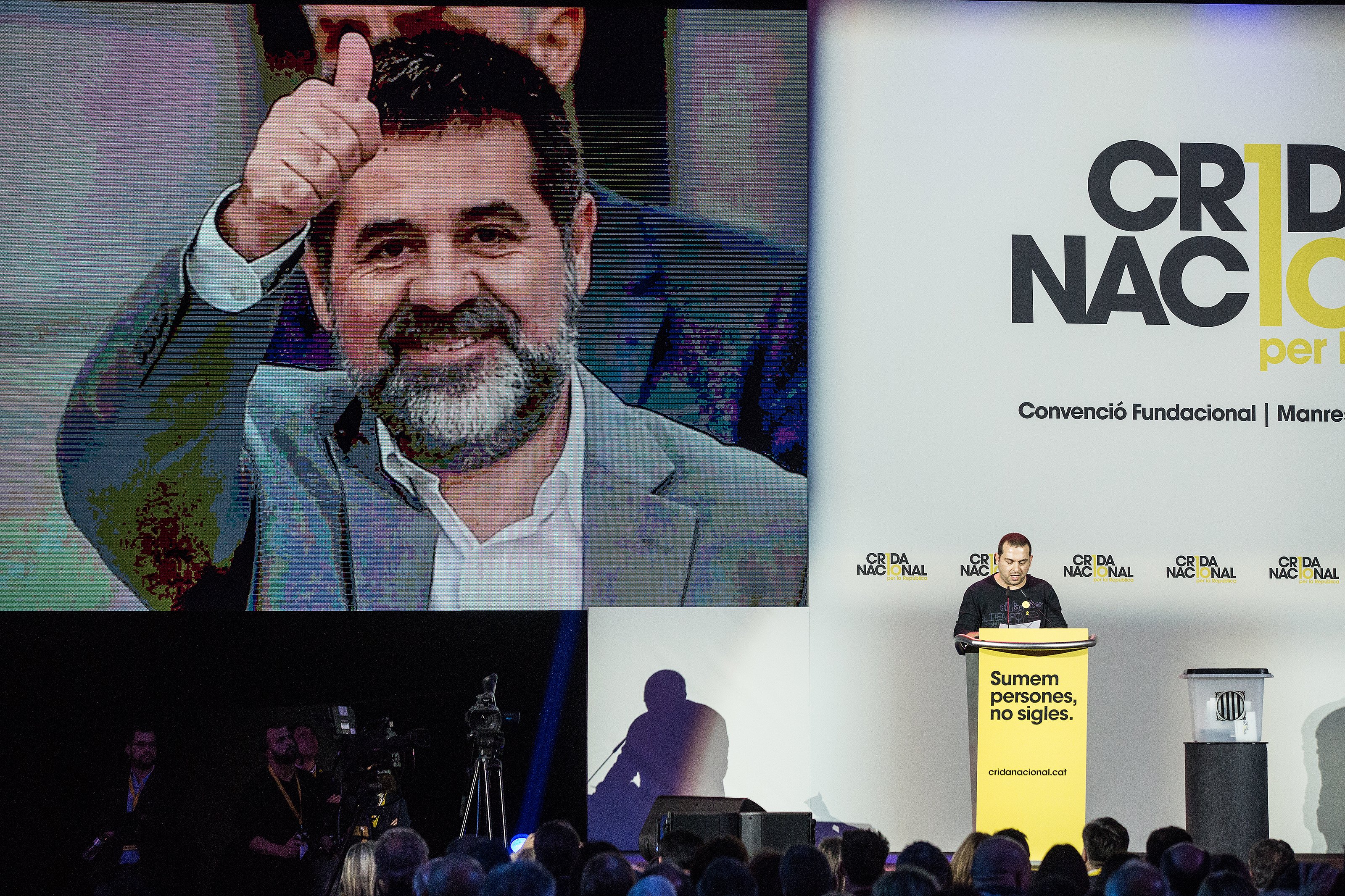 Los socios de la Crida avalan a Jordi Sànchez como candidato, con el 81% de votos