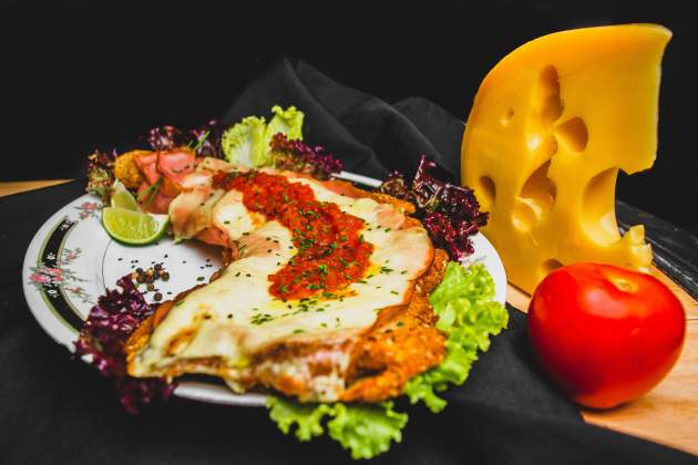 Milanesa Napolitana. Foto: Pexels