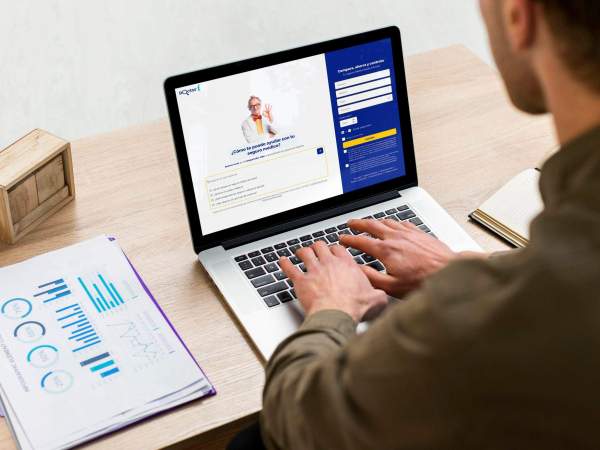 Plataforma de Doctor i, especialitzada en assegurances mèdiques