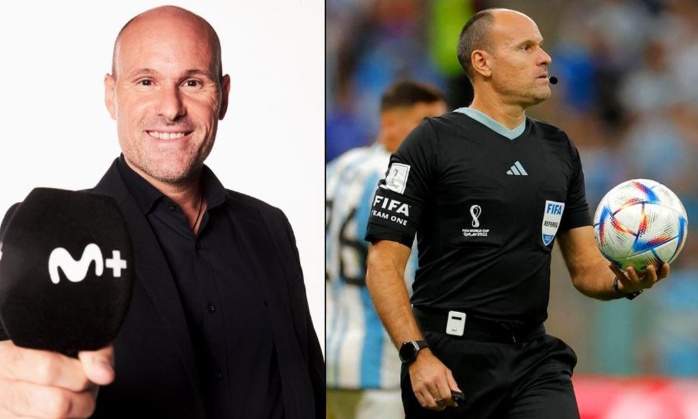 El exárbitro y ahora comentarista de Movistar+, Mateu Lahoz