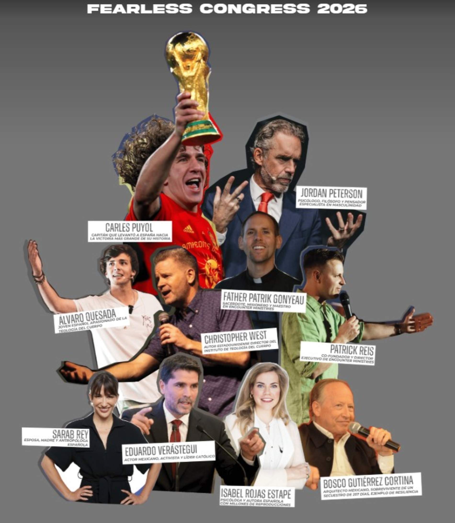 Carles Puyol, plato fuerte de un congreso cristiano en México que reivindica la masculinidad clásica