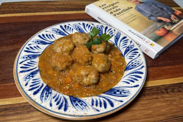 Albóndigas de sepia. / Foto: Raquel Sánchez