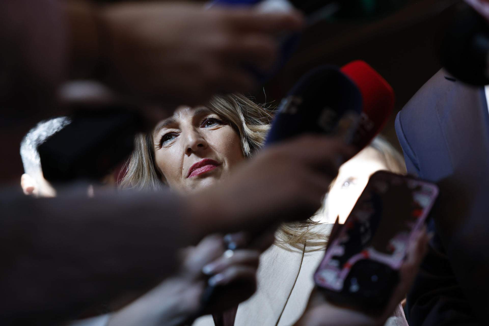 Yolanda Díaz assegura que Junts “ha sigut sempre racista i classista”