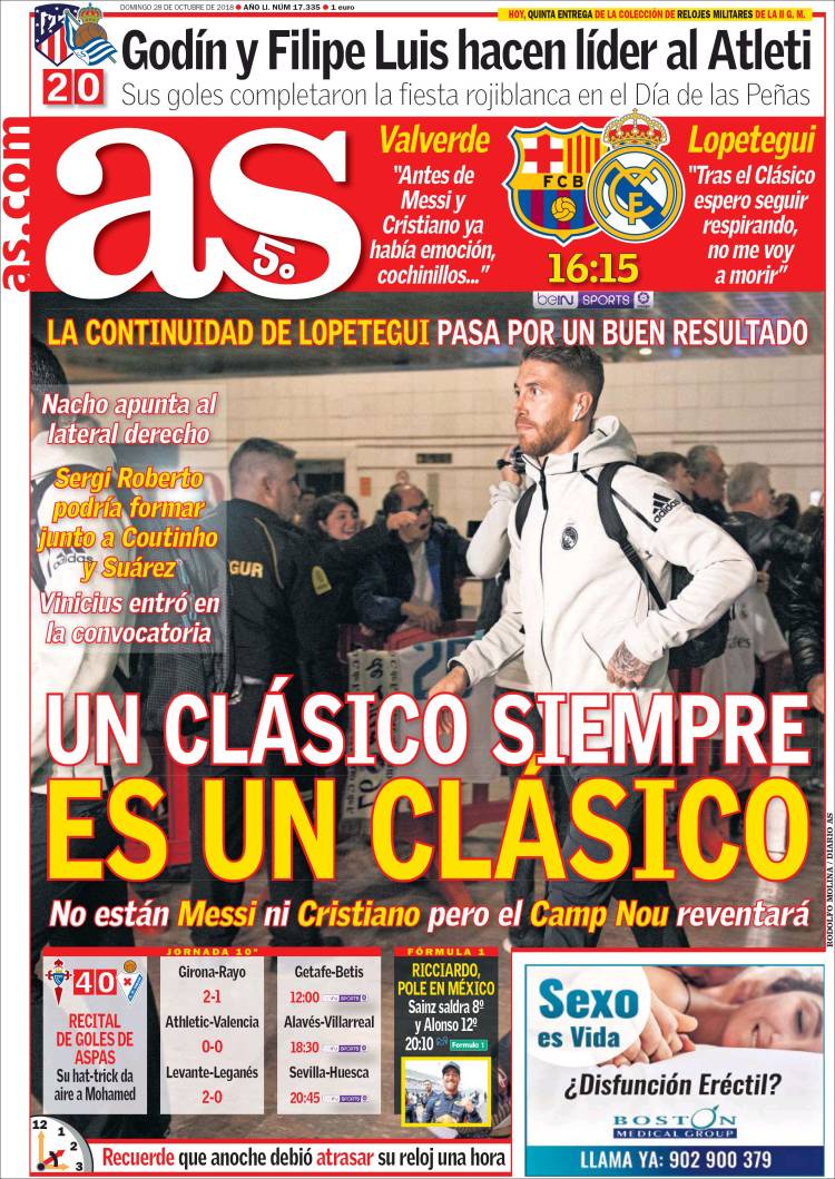 As Portada 28 10 2018 As Portada 28 10 2018