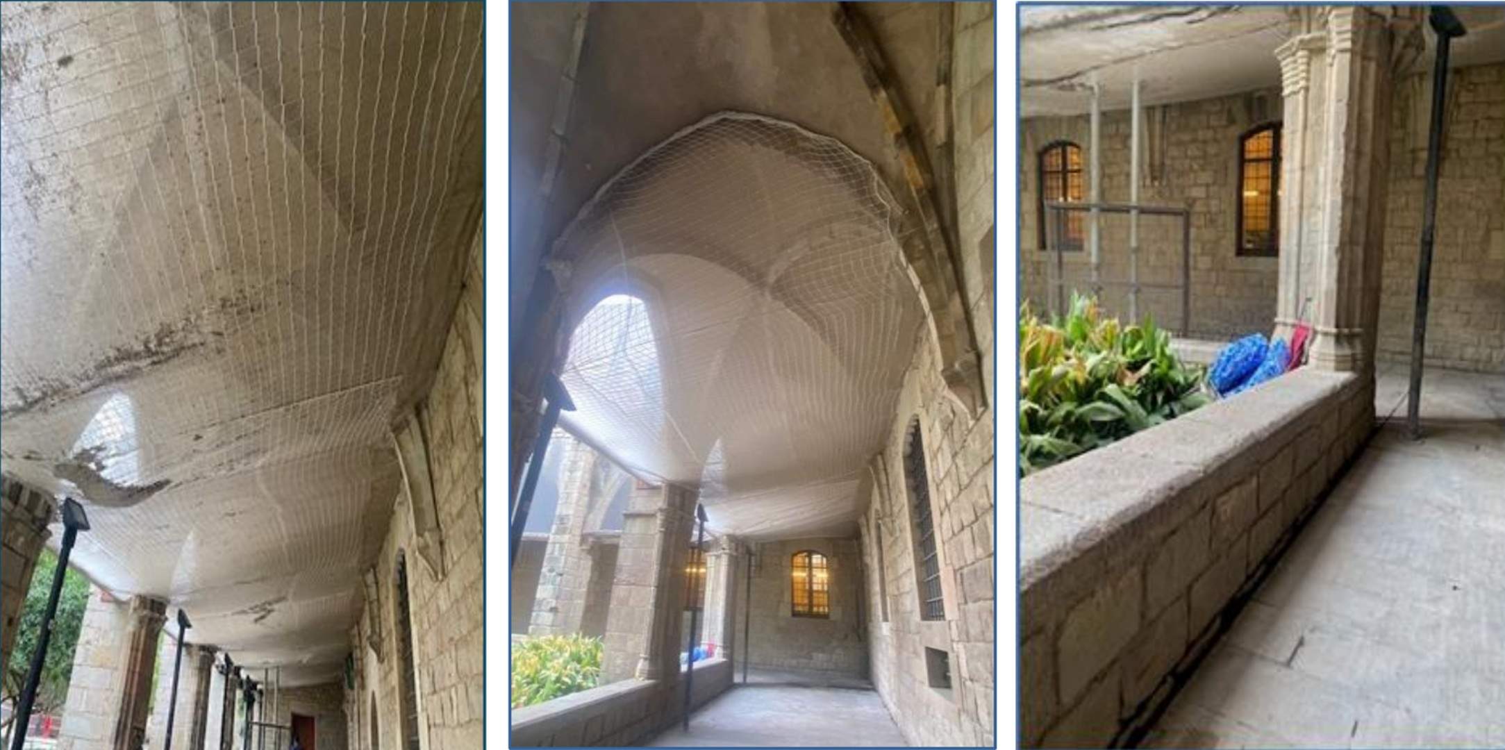 Alerta per la “brutícia i degradació” dels jardins de l’antic Hospital de la Santa Creu