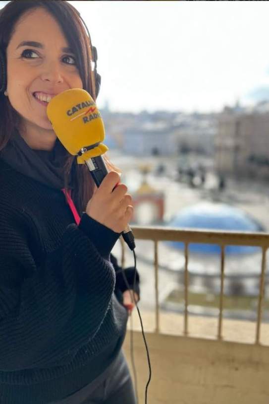 Laura Rosel presentadora d'El matí de Catalunya Ràdio fa uns anys   Instagram