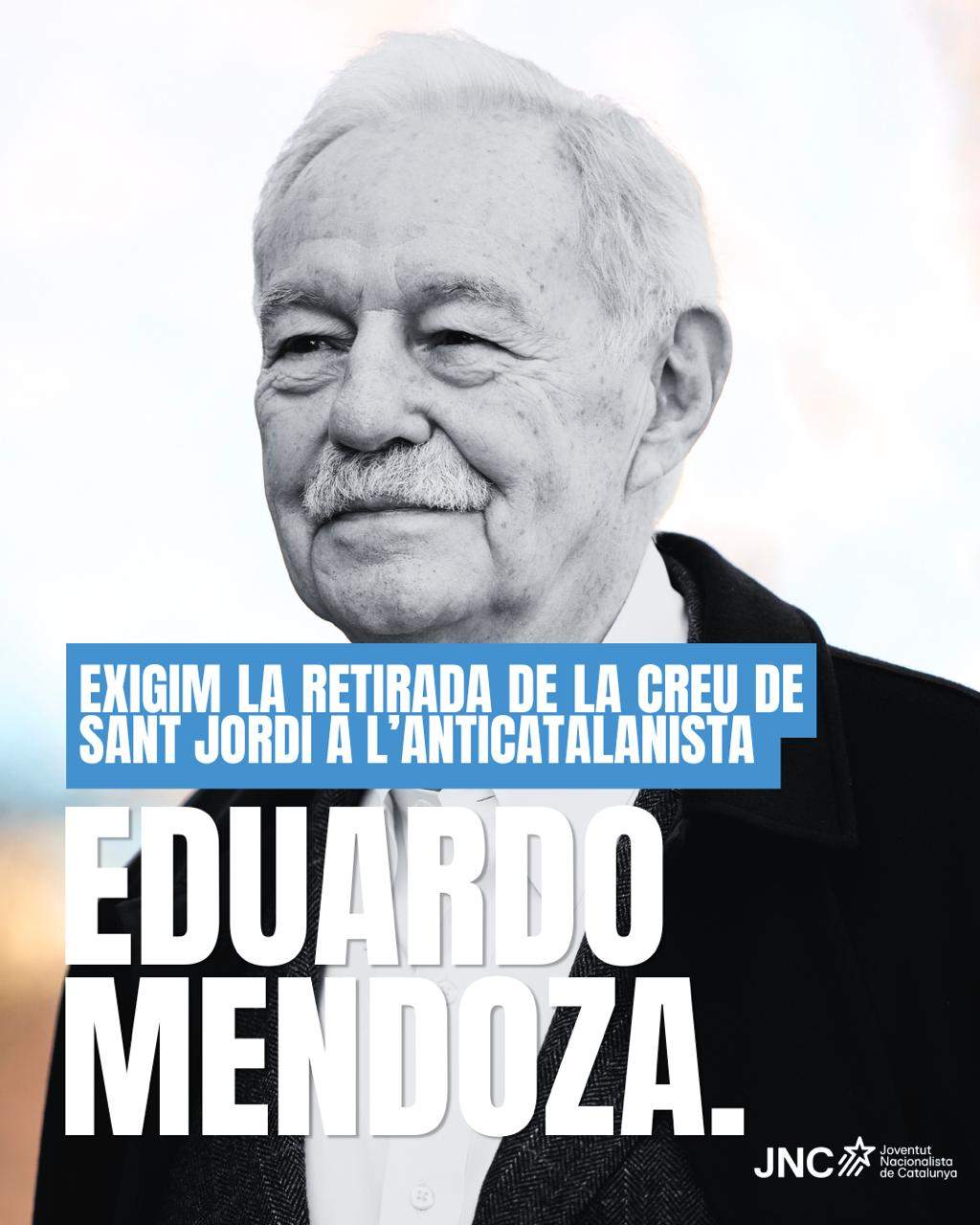 Campaña retirada cruz Sant Jordi JNC Mendoza Campaña retirada cruz Sant Jordi JNC Mendoza