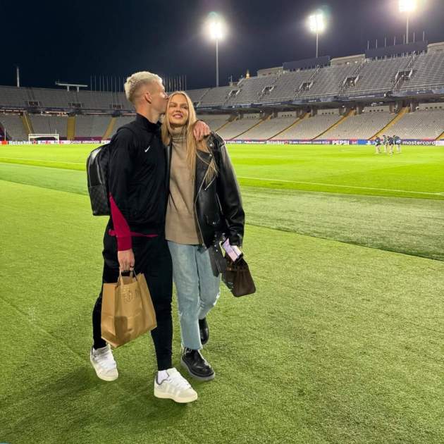 Dani Olmo amb la seva nòvia Laura Abla Instagram Dani Olmo amb la seva nòvia Laura Abla Instagram
