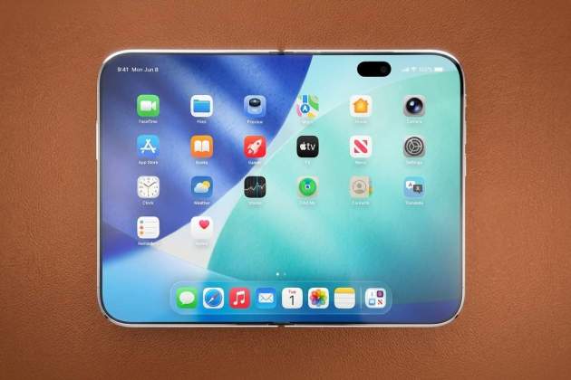iPhone plegable de Apple iPhone plegable de Apple
