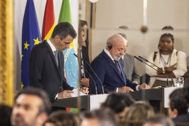 Cimera Espanya   Brasil Lula pedro sánchez / Foto: Carlos Baglietto