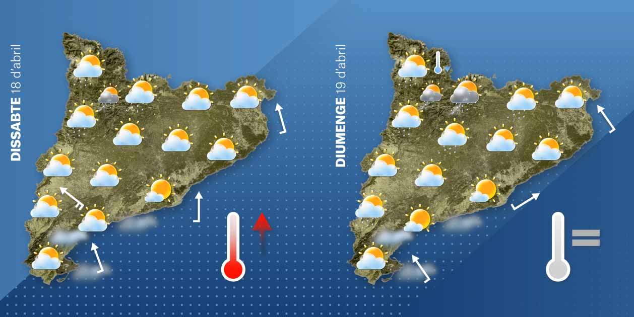 Mapa fin de semana 17 04