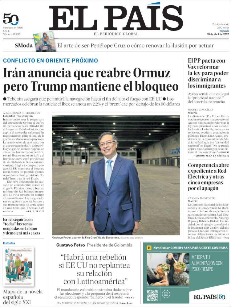 'EL PAÍS' 18