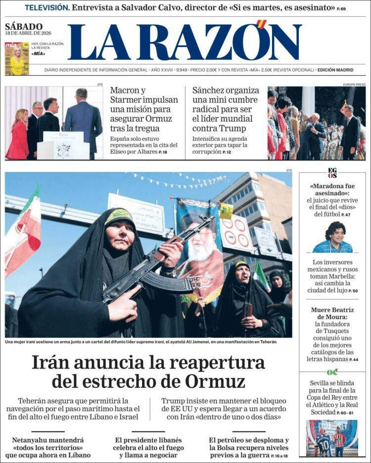 'LA RAZÓN' 18