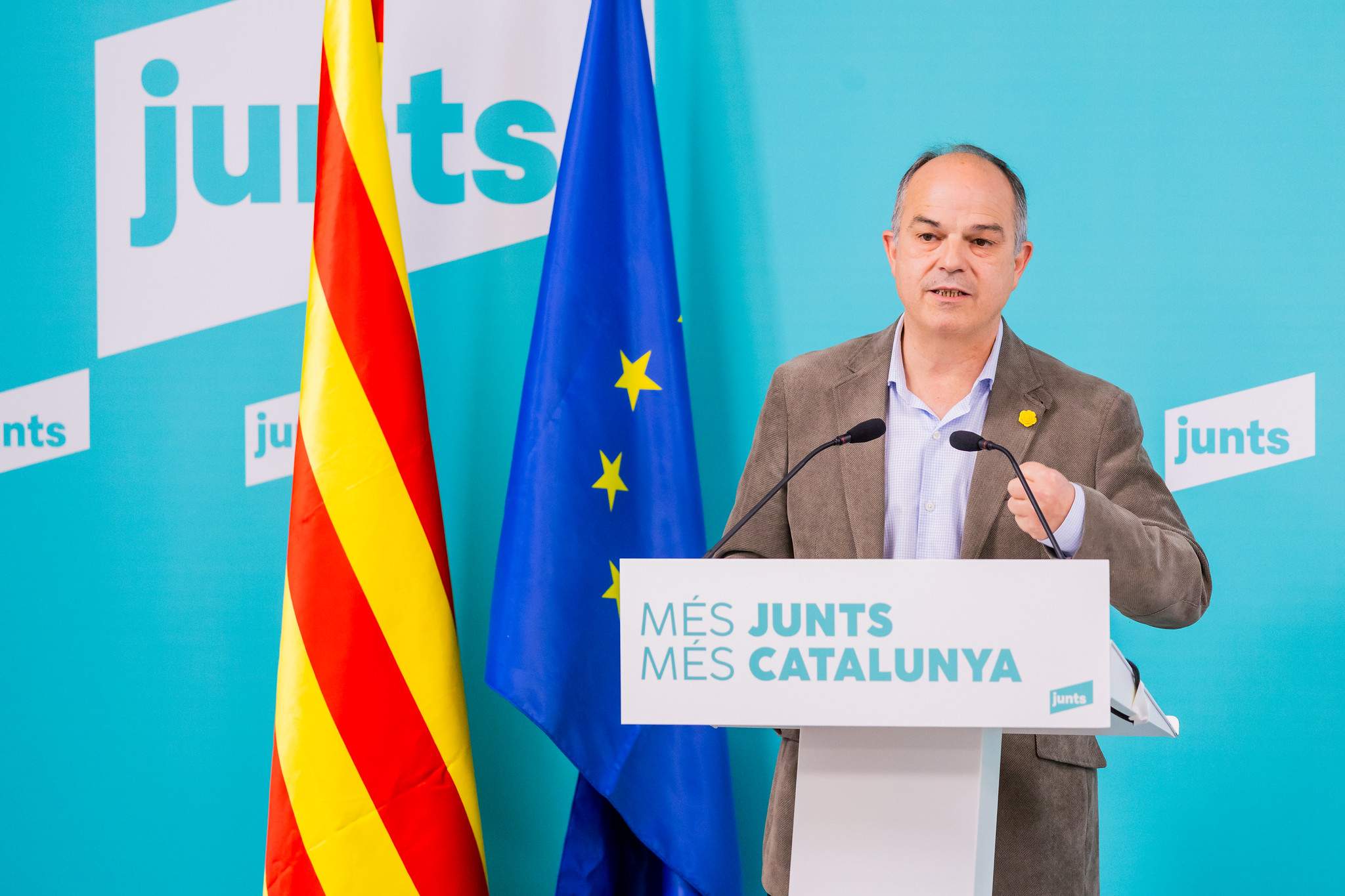 Turull hurga en la herida del PSC de facilitar el presupuesto de Orriols: "Si lo hiciera Junts, la que caería"