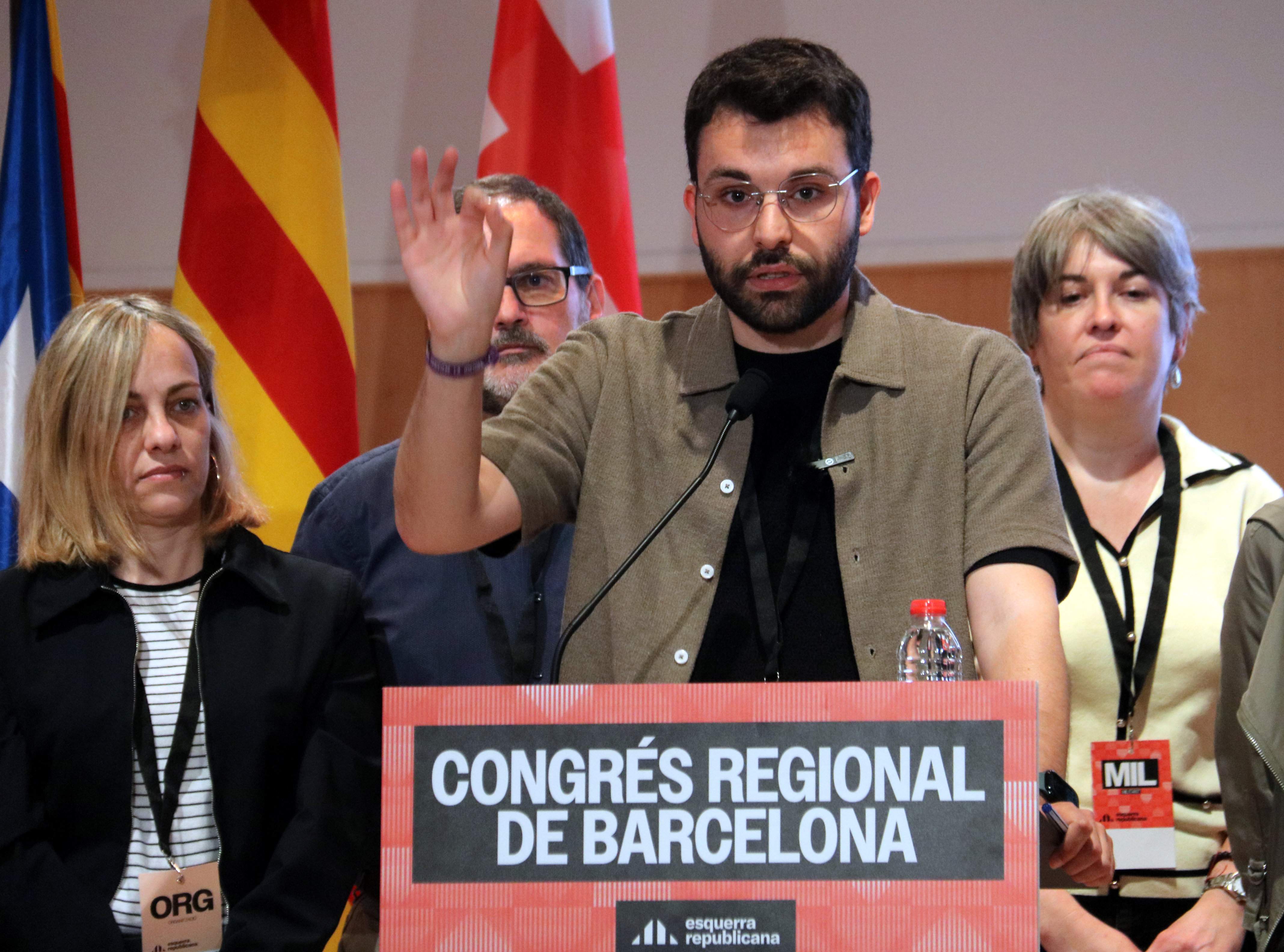 El nuevo presidente de ERC Barcelona defiende un “modelo de ciudad” donde la vivienda sea un derecho