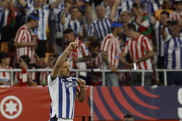 Oyarzabal Reial Societat Atletic de Madrid Copa del Rei / Foto: EFE