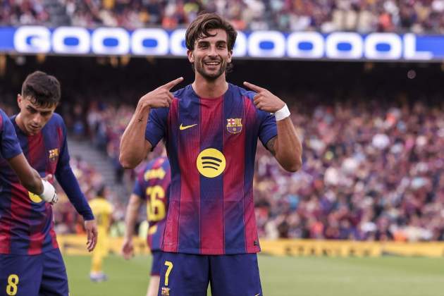 EuropaPress 7431953 ferran torres of fc barcelona celebrates goal during the spanish league
