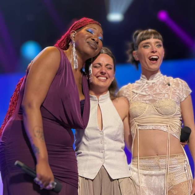 La Monique, la Tura y Aina Machuca, las tres finalistas de 'Eufòria' / 3Cat