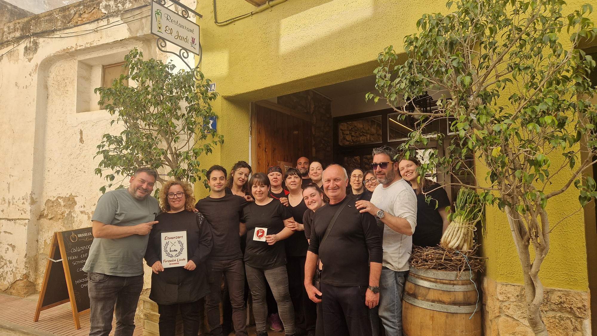 Restaurant El Jardí Portada Foto Esmorzarsdeforquillacat